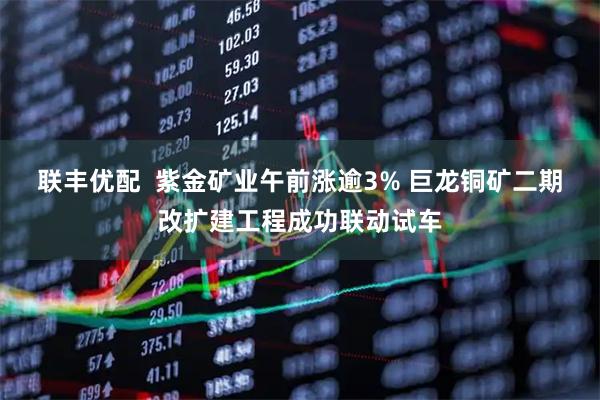 联丰优配  紫金矿业午前涨逾3% 巨龙铜矿二期改扩建工程成功联动试车